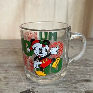 Vintage Anchor Hocking Disney USA made Mickey Mouse Mug